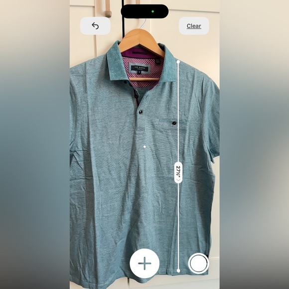 Ted Baker Blue Polo Size 6 - Picture 5 of 5